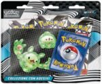 POKEMON COLLEZIONE CON ADESIVO VERSIONE LUCE NERA FUOCO BIANCO